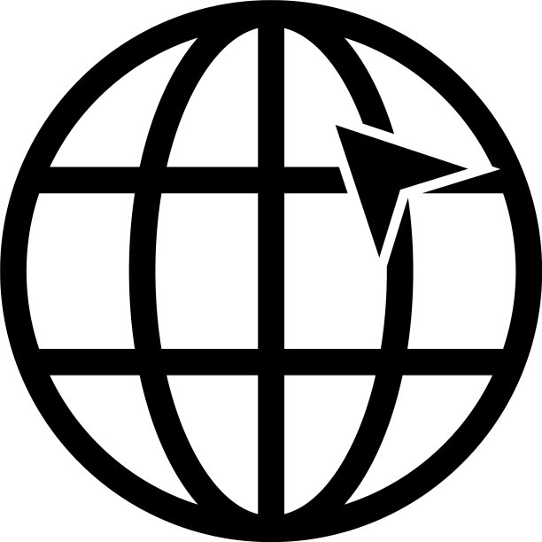 地球网格箭头互联网概念图片下载