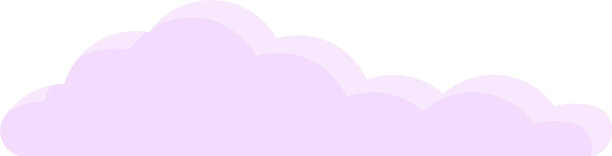 日落云图卡通风格图片下载