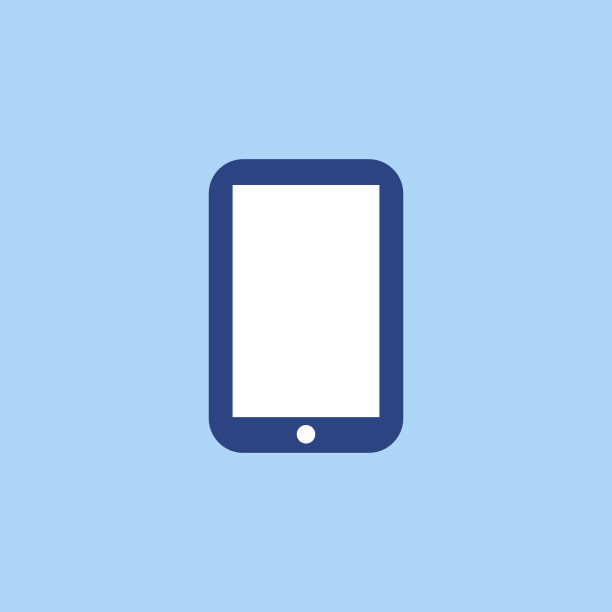 平板电脑以白色屏幕设计平板电脑图片下载