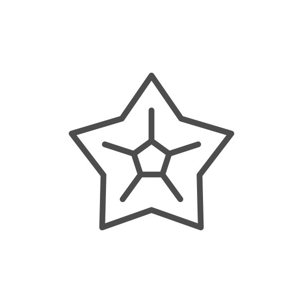 星星线条图标图片下载