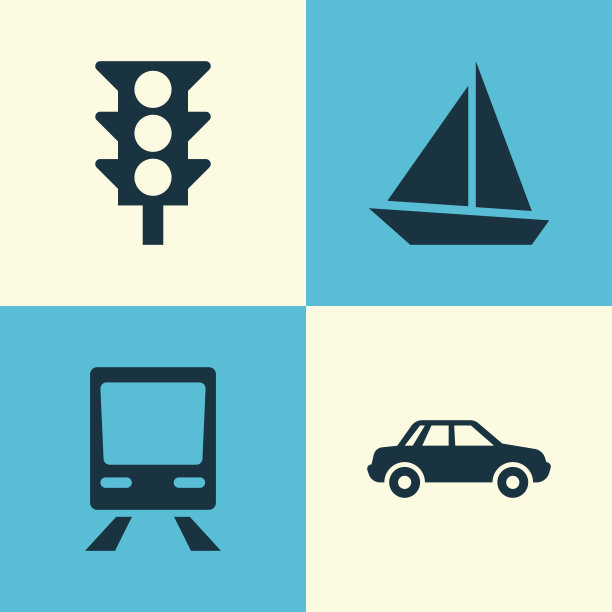交通图标集汽车图片下载
