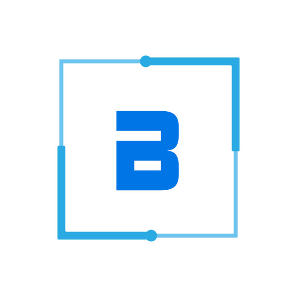 字母B标志模板设计图片下载