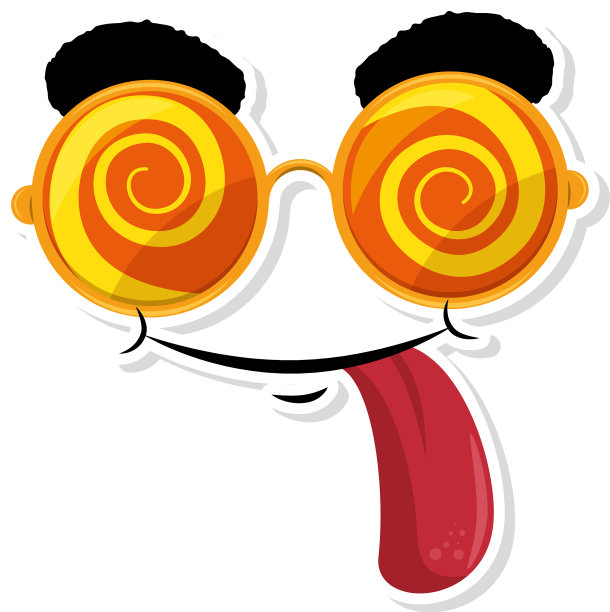 漫画的眼睛图标图片下载