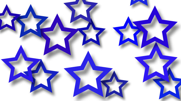 带有阴影的抽象背景星星图片下载