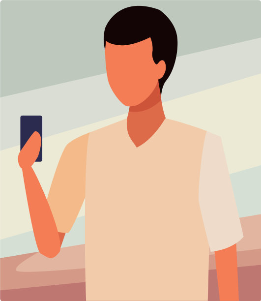 年轻人卡通图片下载