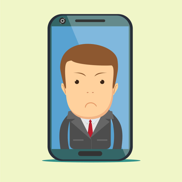 悲伤的商人图片下载