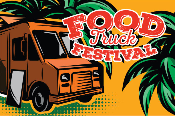 带有广告设计元素图片下载