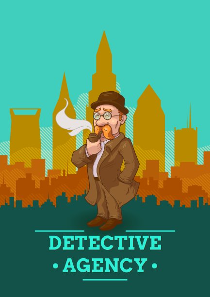 侦探社的海报图片下载