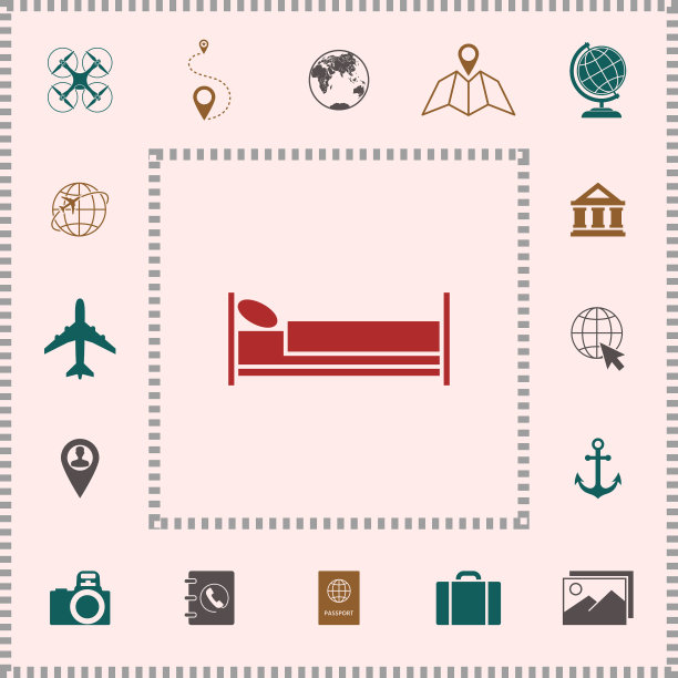 床符号图标元素为您的设计图片下载