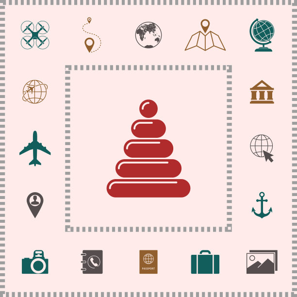 儿童玩具图标元素为您的设计图片下载