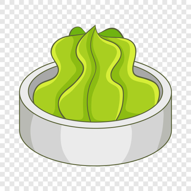 芥末图标卡通风格图片下载