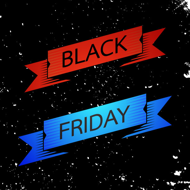 黑色星期五促销标语图片下载