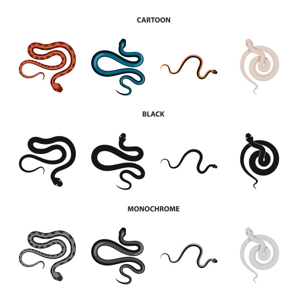 哺乳动物和危险标志图片下载