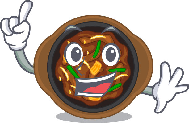 孤立的手指烤肉具性状图片下载