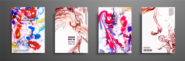 彩色封面设计集纹理特写图片下载