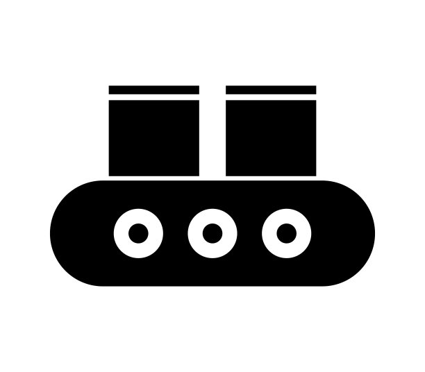 传送带上的图标图片下载