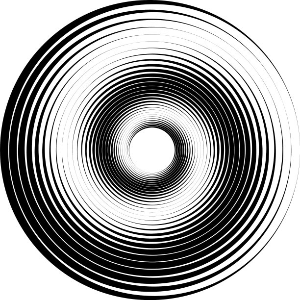 带有圆形图案的抽象几何艺术图片下载