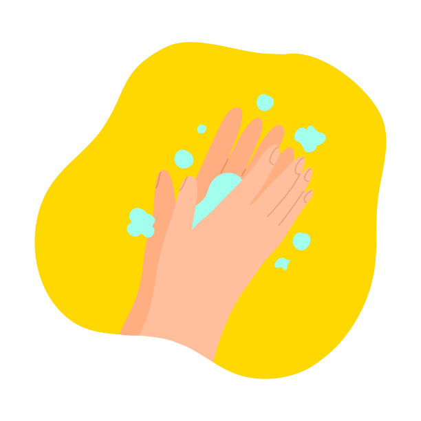 每天用肥皂和水洗手，防止细菌和感染图片下载