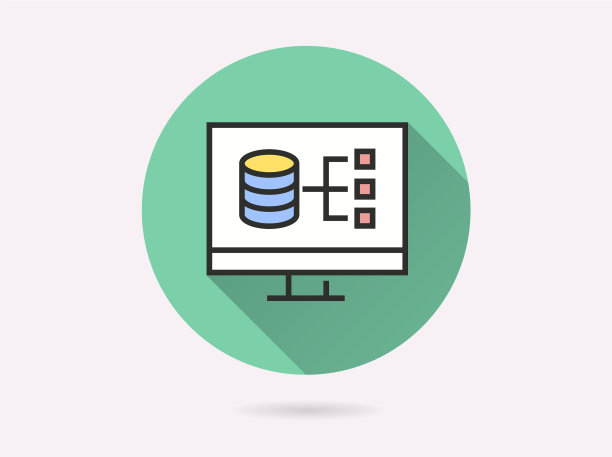 用于图形和网页设计的数据仓库图标图片下载