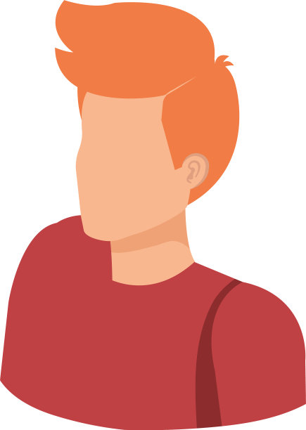 年轻而随意的男人性格图片下载