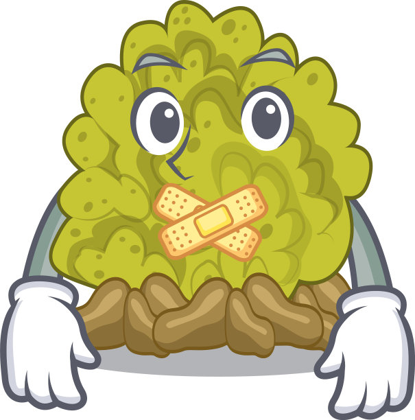 无声的绿色珊瑚礁玩具卡通形状图片下载