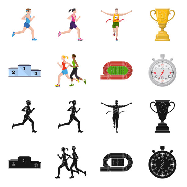 运动与胜利者的象征图片下载