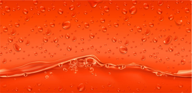 滴红色无缝模式3d逼真图片下载