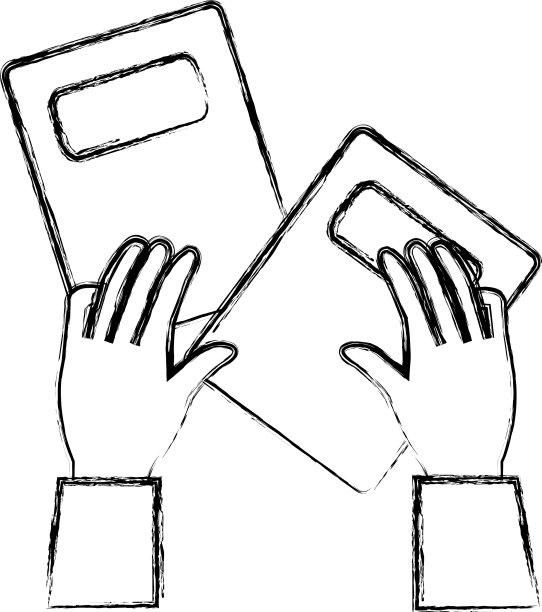 手拿纸质文件图片下载