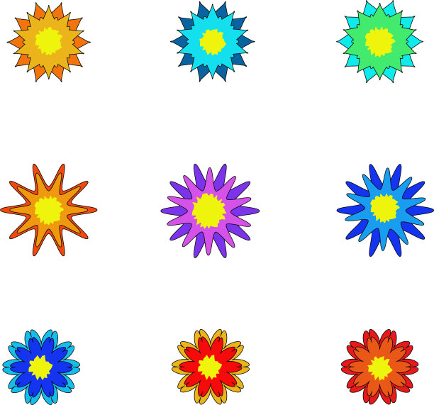 花套彩色花套图片下载