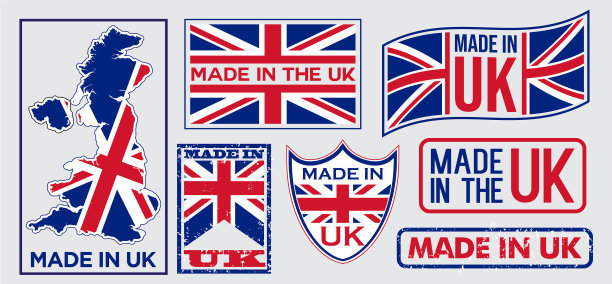 设置在英国制造的标签零售图片下载