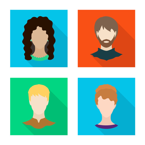 设计头像和虚拟图标收集图片下载