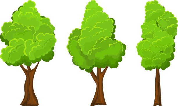 夏天树组图片下载