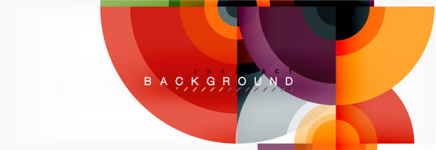 圆合成几何极小图片下载