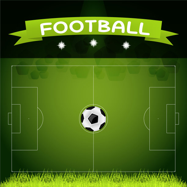 真实足球场大小的图像图片下载