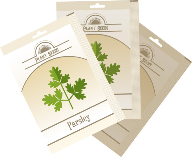 包装欧芹种子图标图片下载