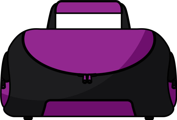 运动包健身房孤立的图标图片下载