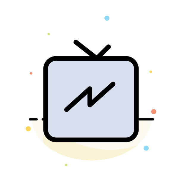 推特电源刷新抽象平面颜色图标图片下载