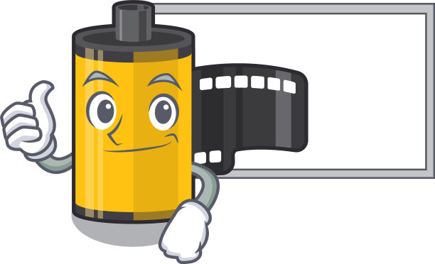 在吉祥物上竖起大拇指图片下载