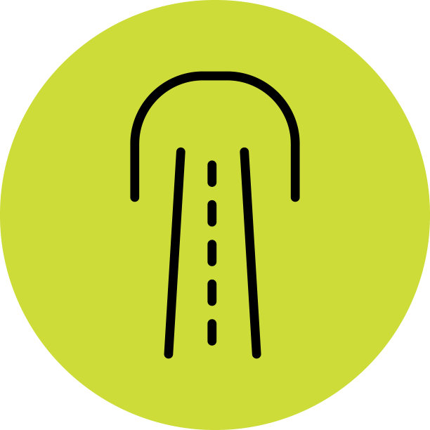 公路隧道图标图片下载