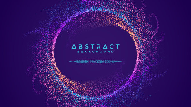 动态抽象液体流动颗粒背景图片下载