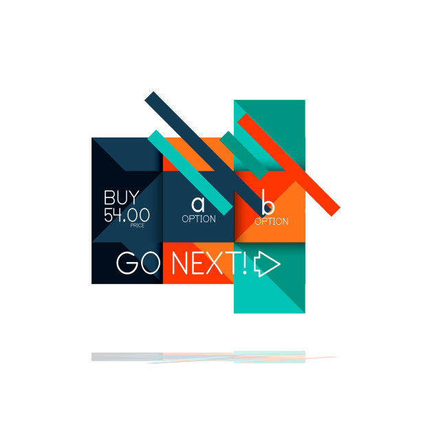 广场选项信息图表横幅数据和图片下载