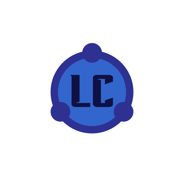 字母LC标志设计模板图片下载