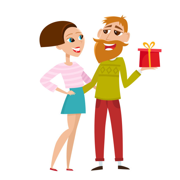 留着绿色毛衣的极客潮人图片下载