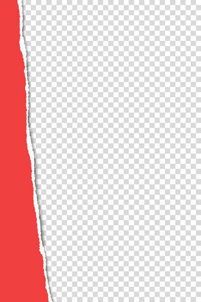 从上到下撕下一张红色a4纸图片下载