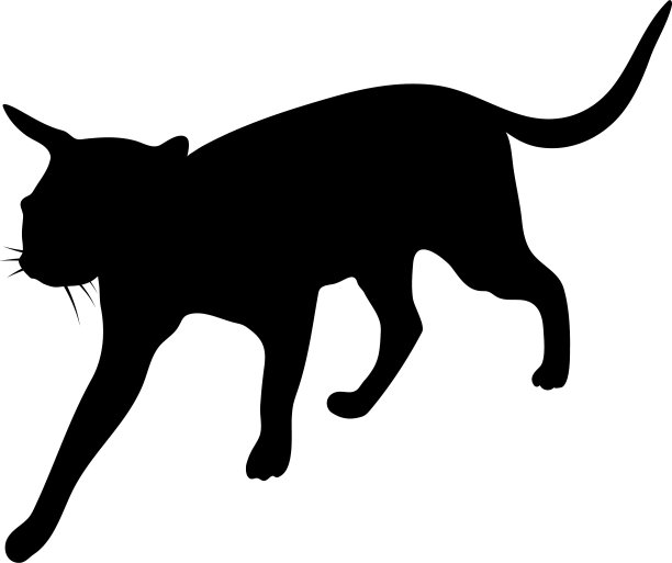 猫的轮廓图片下载