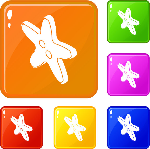 明星衣服按钮图标设置颜色图片下载