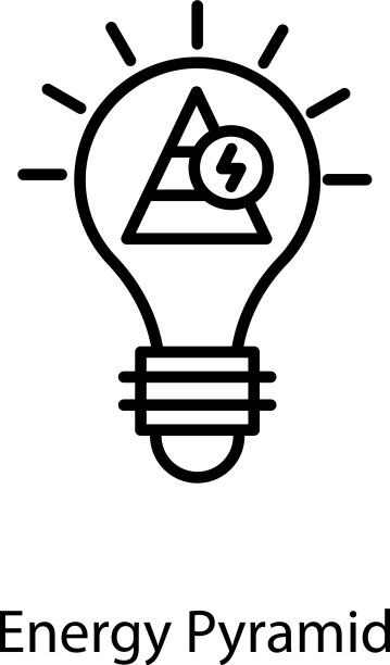 能源灯泡金字塔图片下载