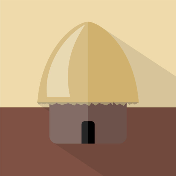 小屋图标集伟大的平面图标设计理念图片下载