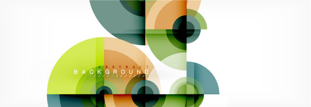 抽象背景圆设计图片下载