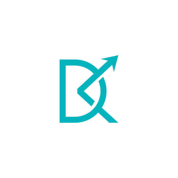 DK字母箭头标志图片下载
